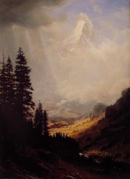 阿爾伯特 比爾施塔特 The Matterhorn 阿爾伯特 比爾施塔特 The Matterhorn